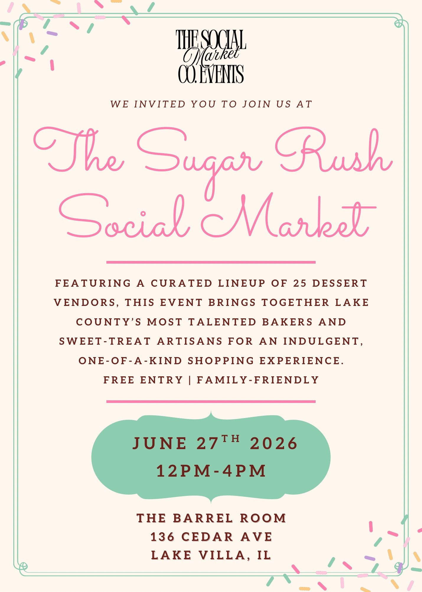 The Sugar Rush Social Market